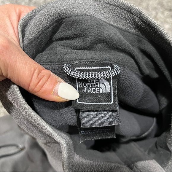 THE North Face Men's Windwall Heavy Fleece Full Zip Jacket, Gray, size L - Picture 3 of 4